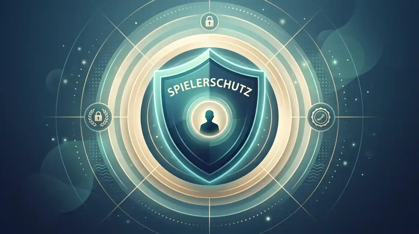 Konzeptdarstellung der zentralen Spielerschutznormen des Glücksspielstaatsvertrags als rechtliche Schutzschicht um den einzelnen Spieler
